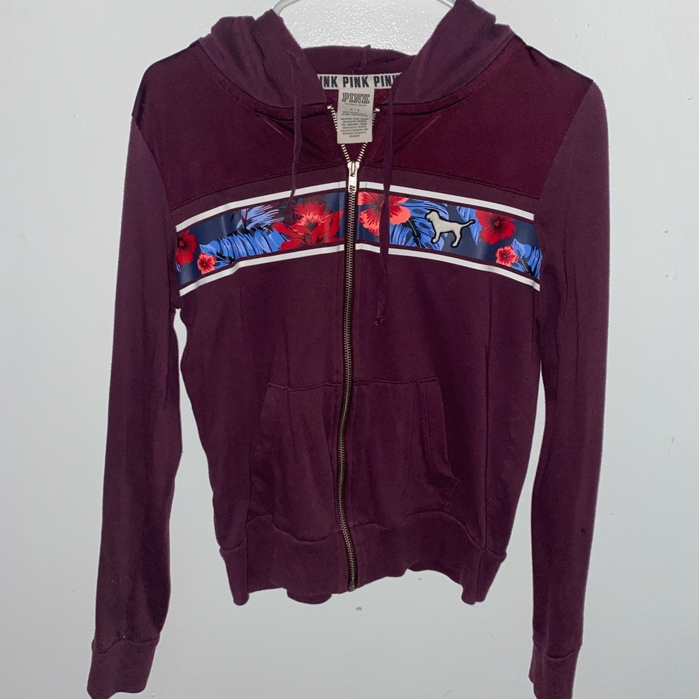 Victoria secret maroon jacket in a size small